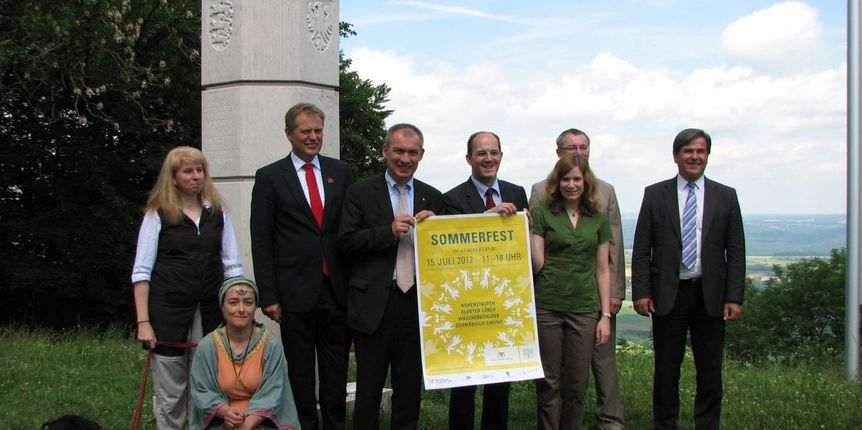 Hohenstaufen, rencontre avec la presse à l'occasion de la fête d'été