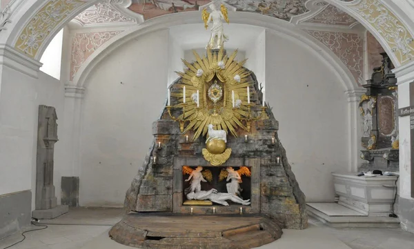 Kloster Schöntal, Heiliges Grab in der Klosterkirche an Karfreitag