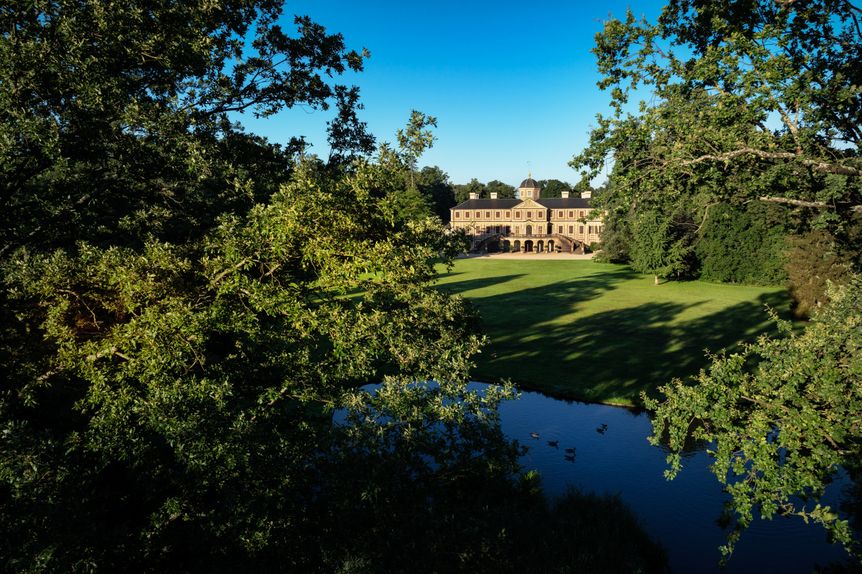 Schloss Favorite Rastatt, Garten